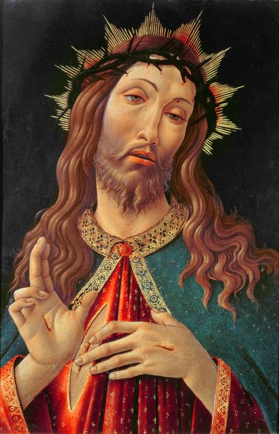 Ecce Homo, or The Redeemer, c.1474 by Sandro (attr. to) Botticelli