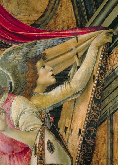Altarpiece of San Barnaba (detail) by Sandro Botticelli