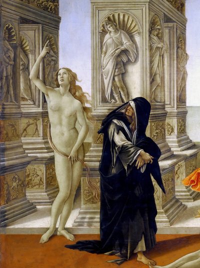 The Slander (detail) by Sandro Botticelli