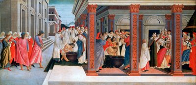 Four Scenes from the Early Life of Saint Zenobius by Sandro Botticelli