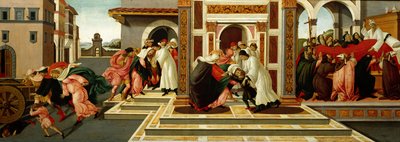 Last Miracle and the Death of Saint Zenobius by Sandro Botticelli