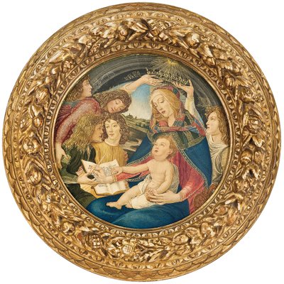 Madonna of the Magnificat, circle of Ricciardo Meacci by Sandro Botticelli