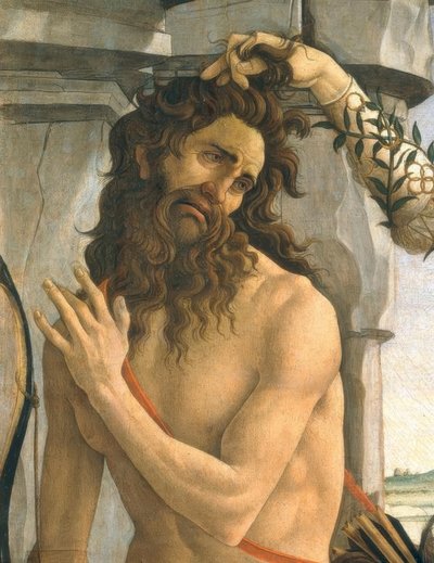 Minerva Taming the Centaur by Sandro Botticelli