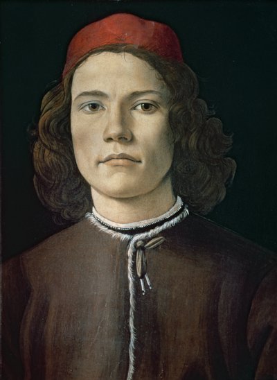 Portrait of a Young Man, c.1480-85 by Sandro Botticelli