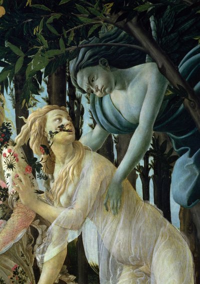 Primavera (detail) by Sandro Botticelli