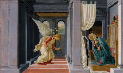The Annunciation, c.1485 by Sandro Botticelli