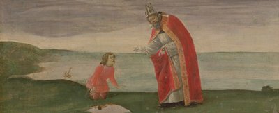 The Vision of St. Augustine from the Altarpiece of St. Barnabas by Sandro Botticelli