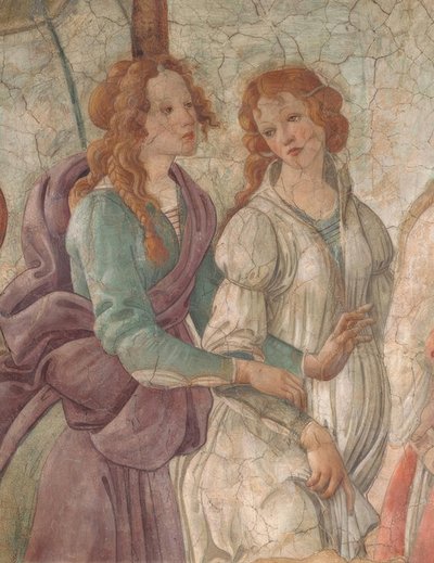 Venus and the Graces Offering Gifts to a Girl, 1480–83 by Sandro Botticelli