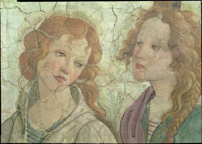Venus and the Three Graces Offering Gifts to a Young Girl (detail) by Sandro Botticelli