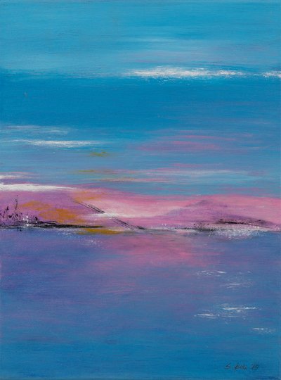 Pink Reflections, 2019 by Sandy Iseli