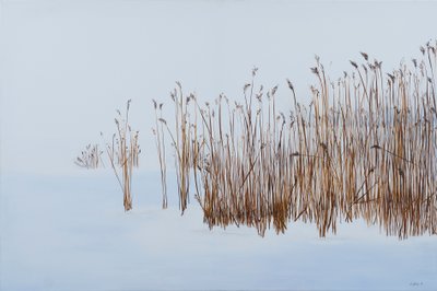 Winter Reeds, 2016 by Sandy Iseli