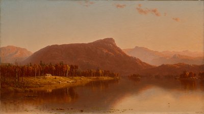 A Home in the Wilderness by Sanford Robinson Gifford