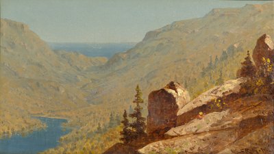 A Sketch at Mount Desert, Maine by Sanford Robinson Gifford