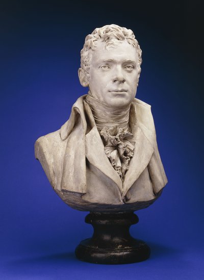 Bust of Robert Fulton by Sanford Robinson Gifford