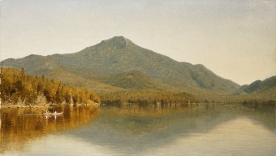 Mount Whiteface from Lake Placid, in the Adirondacks, 1863 by Sanford Robinson Gifford