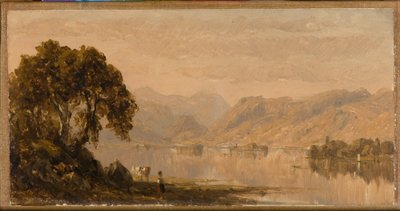 Rydalwater, a Sketch by Sanford Robinson Gifford
