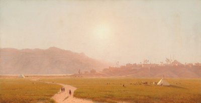Siout, Egypt by Sanford Robinson Gifford