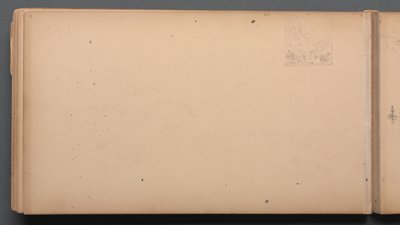 Sketchbook, Page 17: Dixville Notch, Maine by Sanford Robinson Gifford