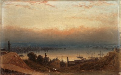 The Basin of the Patapsco from Federal Hill, Baltimore by Sanford Robinson Gifford