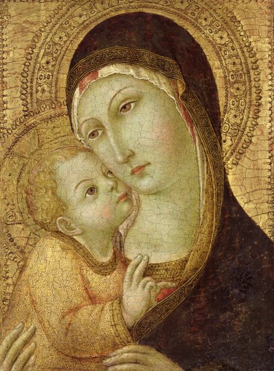 Madonna and Child by Sano di Pietro