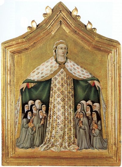 Madonna of Mercy by Sano di Pietro