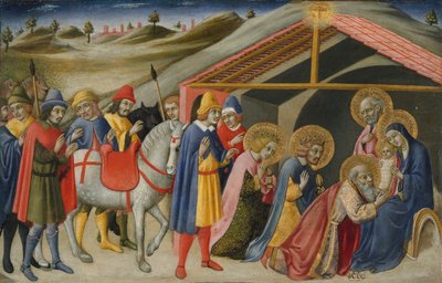 The Adoration of the Magi, ca. 1470 by Sano di Pietro