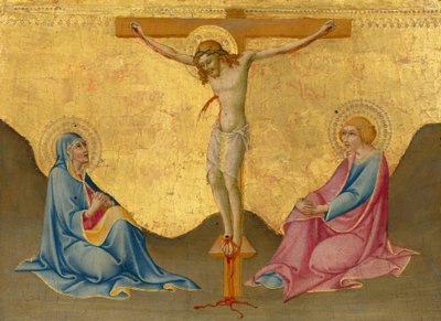 The Crucifixion, c.1445-1450 by Sano di also Ansano di Pietro di Mencio Pietro