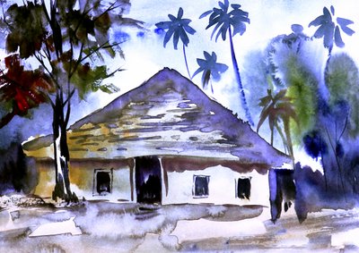 Purple Village Home by Santhosh ch