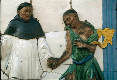 The Seven Works of Mercy, Feeding the Hungry by Santi Buglioni