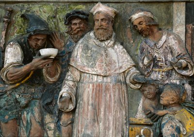The Seven Works of Mercy, Give a Drink to Those Who Are Thirsty by Santi Buglioni