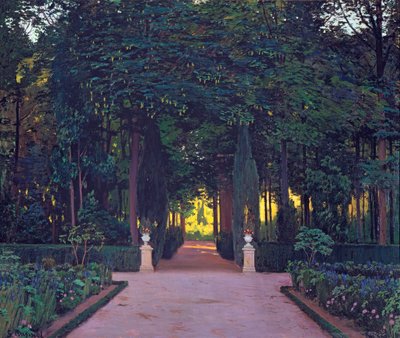 Gardens at Aranjuez by Santiago Rusinol i Prats