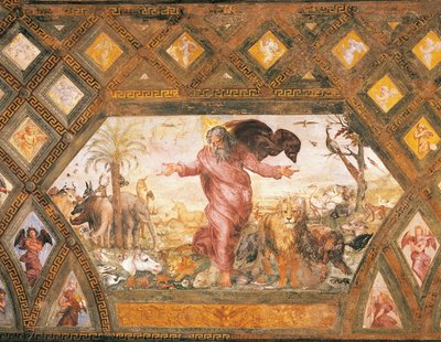 Creation of the Animals by Sanzio of Urbino (workshop) Raphael