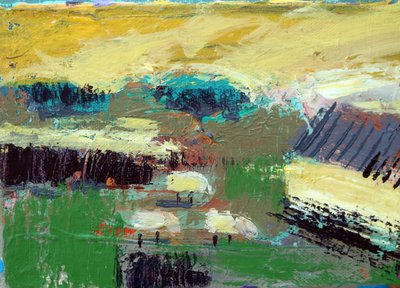 Landscape Iona I by Sara Hayward