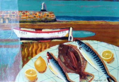 Plaice and Lemon by Sara Hayward