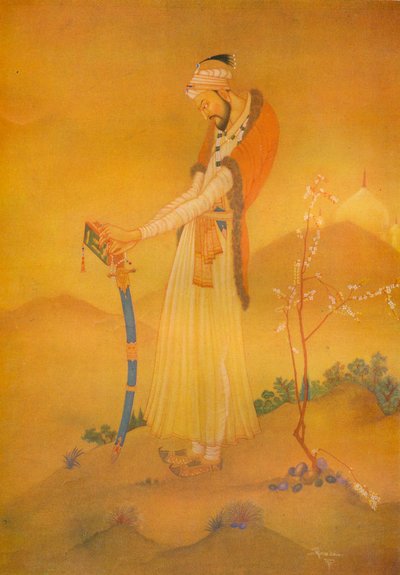 The Mogul Emperor Alamgir, 20th century 1932 by Sarada Charan Ukil