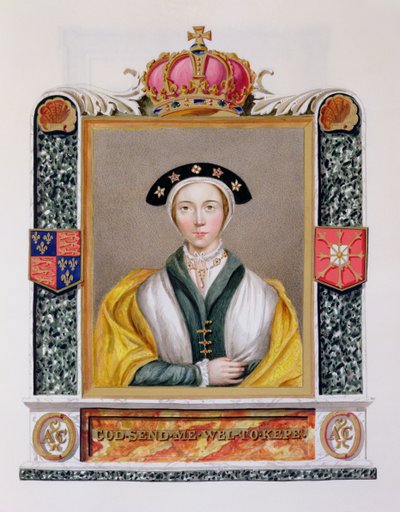 Portrait of Anne of Cleves (1515-57) 4th Queen of Henry VIII from 