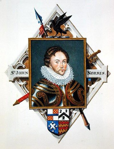 Portrait of Captain Sir John Norris from 