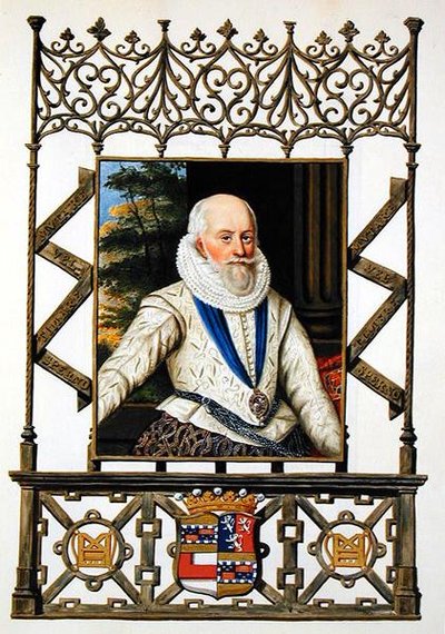 Portrait of Edward Somerset 4th Earl of Worcester from 