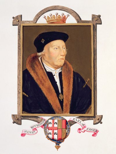 Portrait of Henry Bourchier, 2nd Earl of Essex by Sarah Countess of Essex