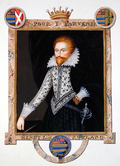Portrait of Henry Manners (d.1563) 2nd Earl of Rutland from 