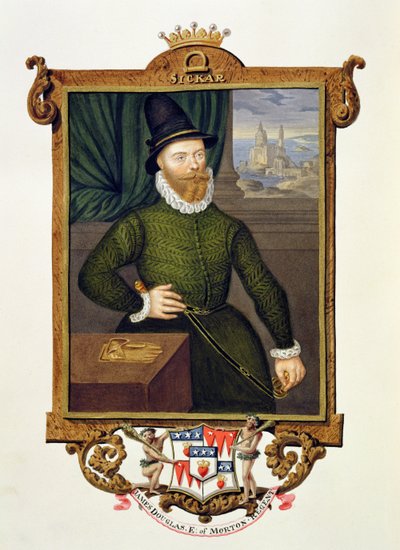 Portrait of James Douglas, 4th Earl of Morton, from 