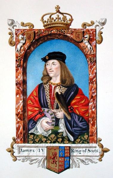 Portrait of James IV of Scotland from 