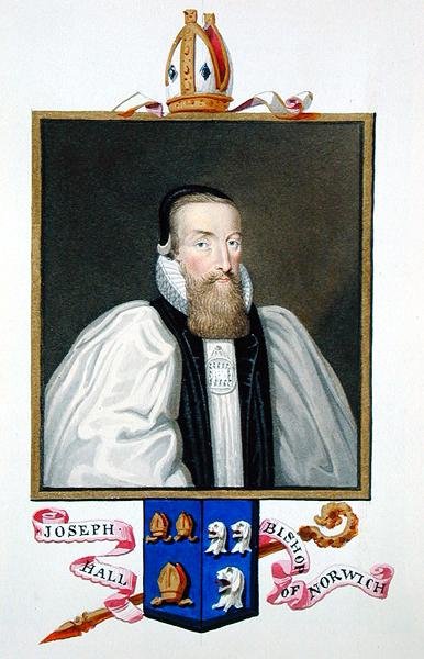 Portrait of Joseph Hall, Bishop of Norwich from 