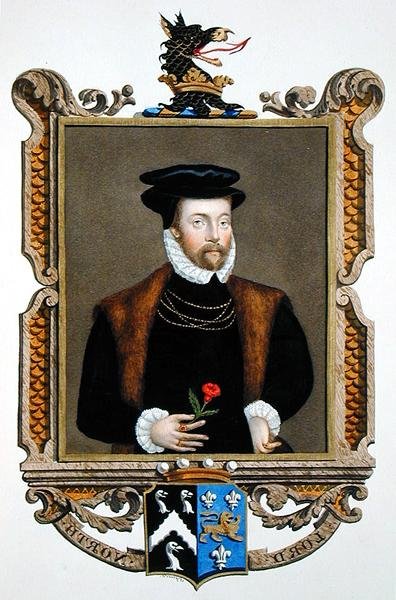 Portrait of Lord Roger North (1530-1600) 2nd Baron North from 