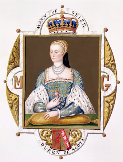 Portrait of Mary of Guise, Queen of Scotland from 