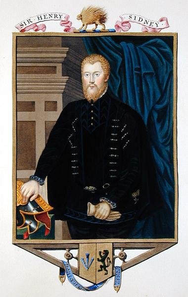 Portrait of Sir Henry Sidney from 