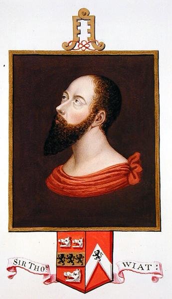 Portrait of Sir Thomas Wyatt the Elder from 