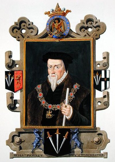 Portrait of Sir William Paulet, Marquis of Winchester from 