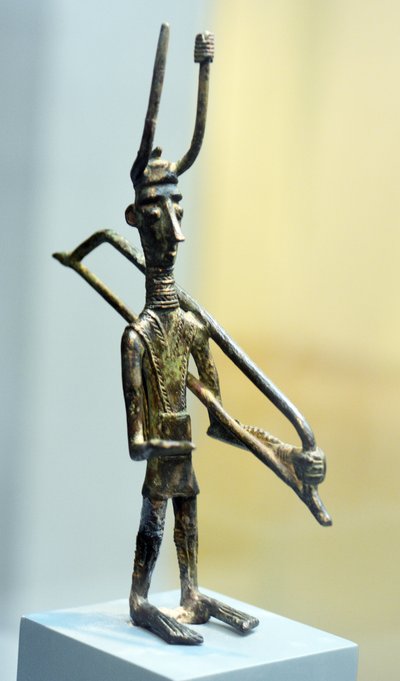 Figurine of a warrior, c.1800-1200 BC by Sardinia Nuragic Civilization