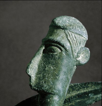 Nuragic culture: bronze warrior